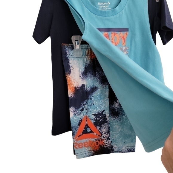 Reebok 3 piece set. Shorts, Tank, Shirt size 5T. New with tags - Picture 3 of 10